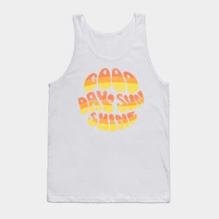 Good Day, Sunshine - Vintage Letters Tank Top